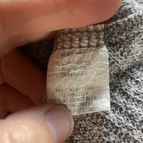 Gray Knit Tank Sweater by PPLA - Picture 5 of 5